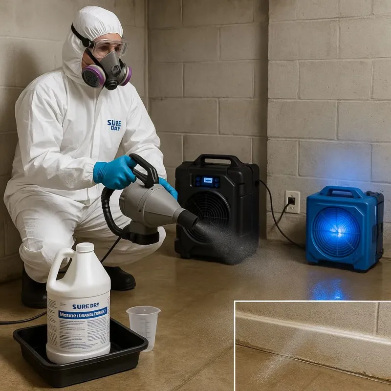 Sanitization and Odor Removal process in Limestone Creek, FL